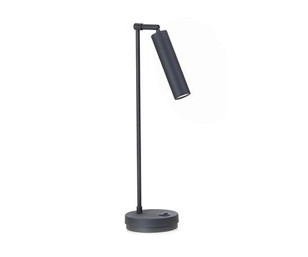 Abajur de Mesa Old Artisan ABJ-5819P – 1 MR11 – A465 × L425 × P170 mm – Acabamento Polido / Escovado