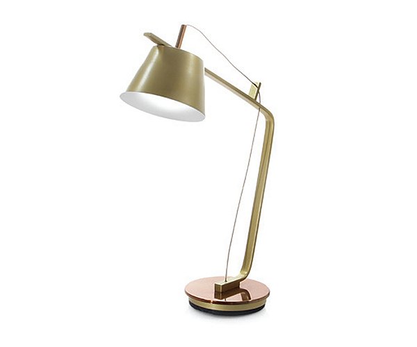 Abajur Interno Old Artisan ABJ-5915 em Alumínio – 1 Lâmpada MR11 5W – P155 × L360 × A490 mm – Acabamentos Pintado ou Polido