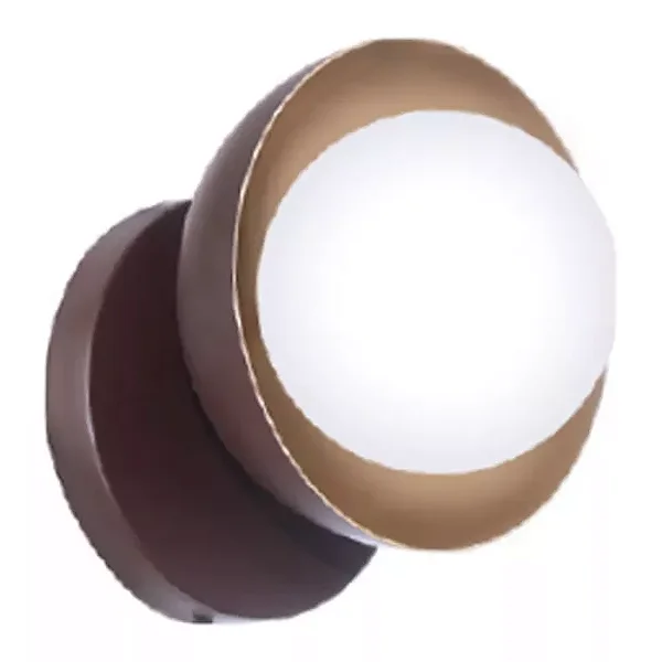 Arandela Old Artisan AR-5519 – 1 G9 – Globo Ø100 mm – L140 × A150 × P150 mm – Acabamento