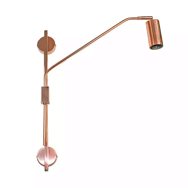 Arandela Old Artisan AR-5561 em Alumínio – 1 MR11 – P450 × L70 × A575 mm – Acabamento