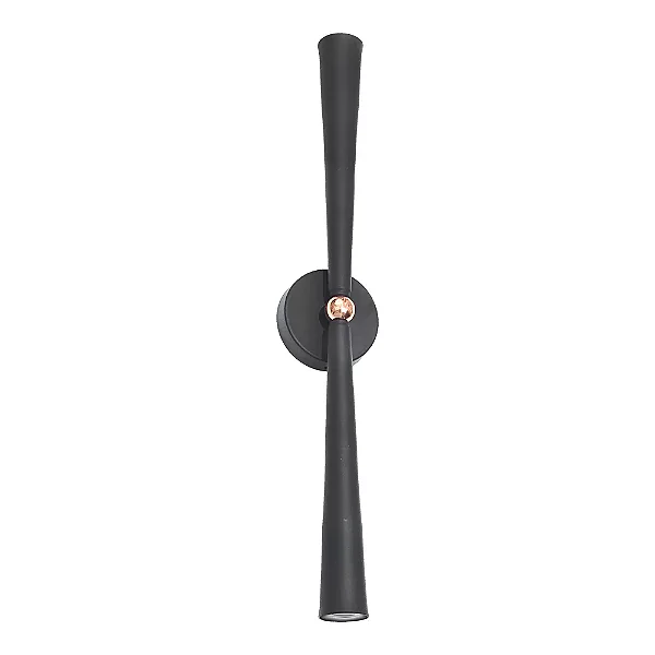 Arandela Old Artisan AR-5578 em Alumínio – 2 G9 – P60 × L80 × A490 mm – Acabamento