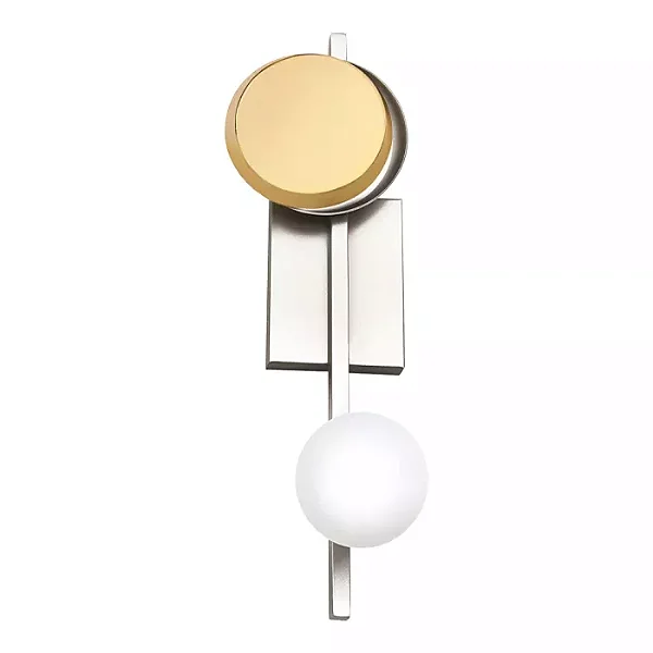 Arandela Old Artisan AR-5662 em Alumínio – 1 LED 5,5W – Globo Ø80 mm – P130 × L140 × A400 mm – Acabamento