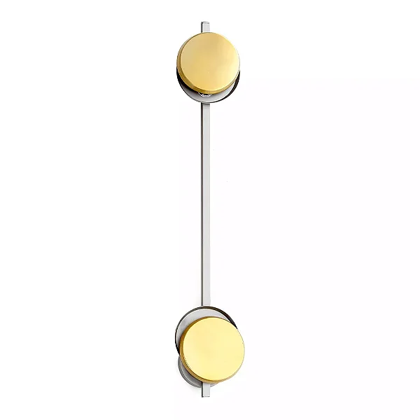 Arandela Old Artisan AR-5664 em Alumínio – 2 LED 5,5W 2700K – P50 × L110 × A600 mm