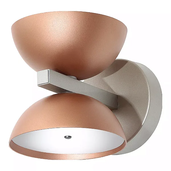 Arandela Old Artisan AR-5692/2 em Alumínio – 2 LED 9,4W – P600 × L240 × A1450 mm – Acabamento Artesanal