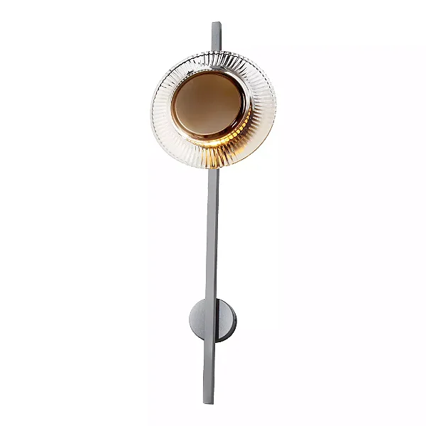 Arandela Interna Old Artisan AR-5735 em Alumínio – 1 LED 5,5 W 2700 K – P75 × L190 × A600 mm – Acabamentos Pintado, Polido ou Escovado