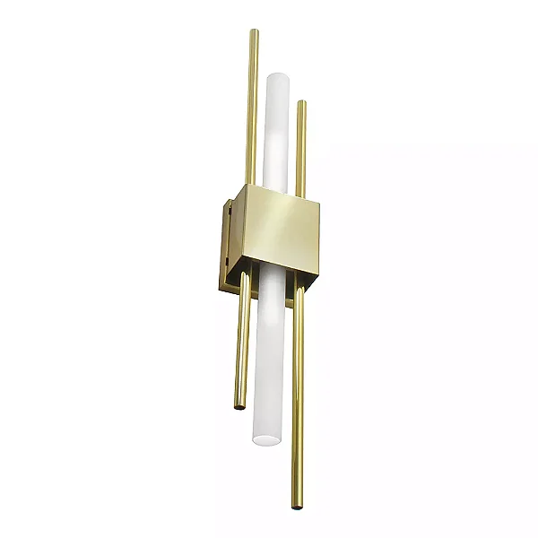 Arandela Interna Old Artisan AR-5777 em Alumínio – 2 Lâmpadas G9 – A640 × L105 × P65 mm – Acabamentos Pintado, Escovado ou Polido