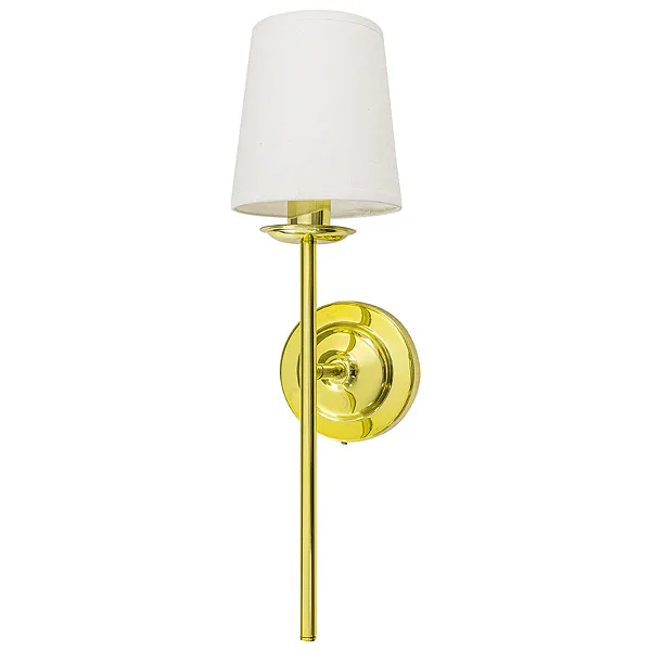 Arandela Interna Old Artisan AR-5782 em Alumínio – 1 Lâmpada E27 – A500 × L140 × P165 mm – Acabamento Pintado