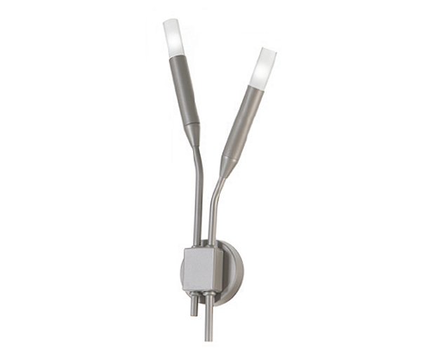 Arandela Interna Old Artisan AR-5896 em Alumínio – 2 Lâmpadas G9 – P50 × L150 × A360 mm – Acabamento Pintado – Versão Sem Acrílico