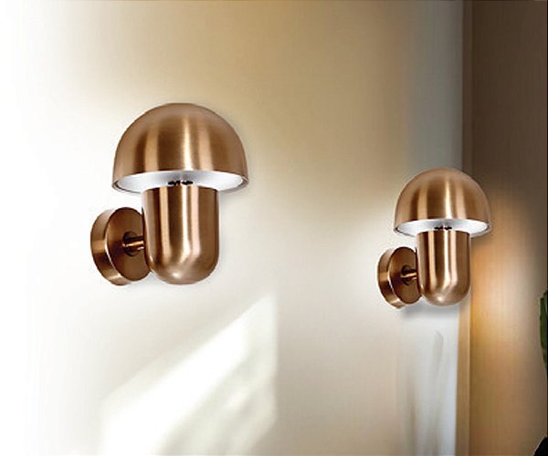 Arandela Interna Old Artisan AR-5921 em Alumínio – 2 Lâmpadas G9 – P125 × L125 × A155 mm – Acabamentos Pintado ou Escovado