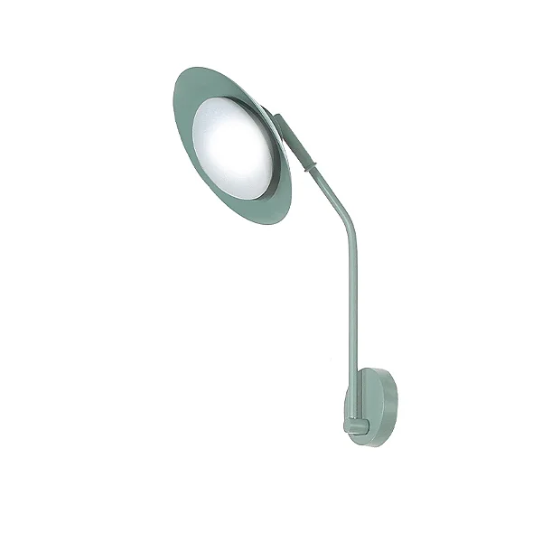 Arandela Moderna Old Artisan AR-5984 em Alumínio Pintado/Escovado – 1 LED 5,5W 2700K – 120x190x400 mm