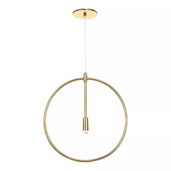 Pendente Old Artisan PD-5602 em Alumínio – 1 G9 – Ø415 mm – P20 mm – Acabamento