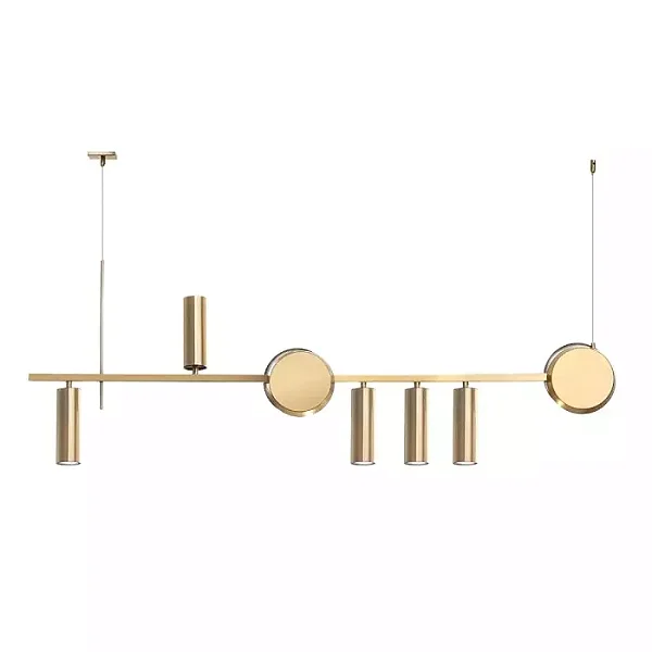 Pendente Old Artisan PD-5671 em Alumínio – LED ou MR11 – C1200 × L100 × A430 mm – Acabamento Artesanal