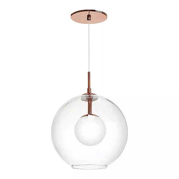 Pendente Interno Old Artisan PD-5887 em Alumínio – 6 Lâmpadas G9 – C1250 × L250 × A350 mm – Acabamento Pintado / Escovado – Globo Branco ou Pera