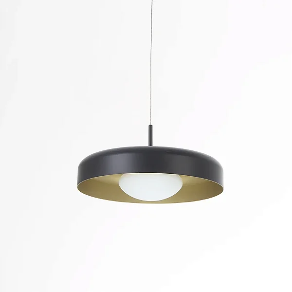 Pendente Interno Old Artisan PD-5930 em Alumínio – 1 Lâmpada LED 5,5W 2700K – Ø280 × A85 mm – Acabamentos Pintado ou Escovado