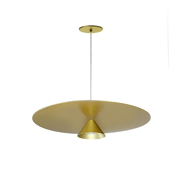 Pendente Interno Old Artisan PD-5935/40 em Alumínio – 1 Lâmpada MR11 5W – Ø370 × A114 mm – Acabamentos Pintado ou Escovado