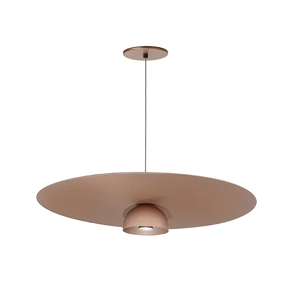 Pendente Interno Old Artisan PD-5937/50 em Alumínio – 1 Lâmpada MR11 5W – Ø470 × A110 mm – Acabamentos Pintado ou Escovado