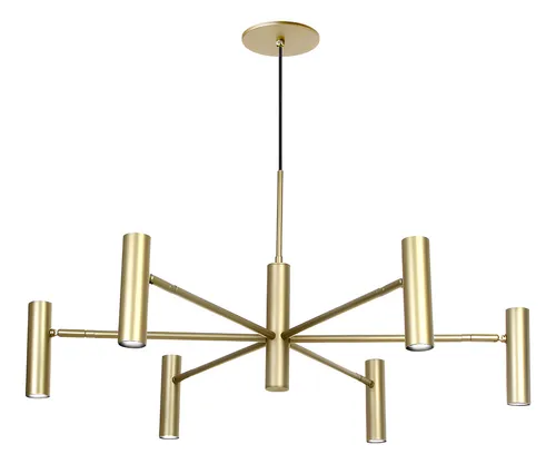 Pendente Interno Old Artisan PD-5955 em Alumínio – 6 Lâmpadas MR11 5W – Ø870 x A380 mm – Acabamentos Pintado ou Escovado