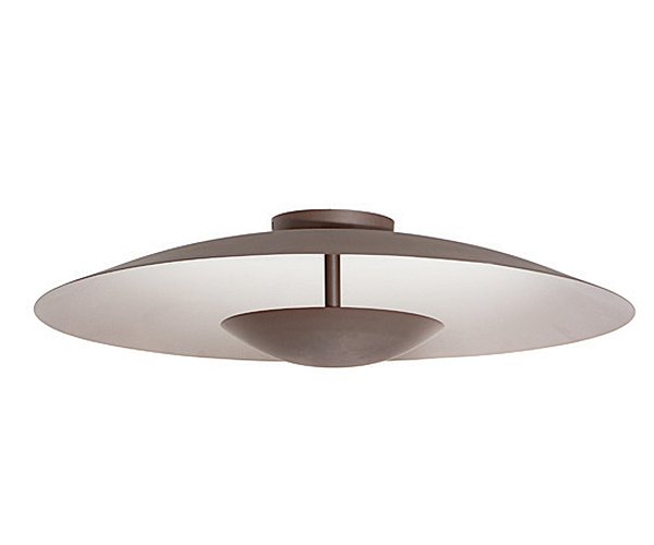 Plafon Interno Old Artisan PLF-5928/40 em Alumínio – 4 Lâmpadas G9 – Ø400 × A110 mm – Acabamentos Pintado ou Escovado