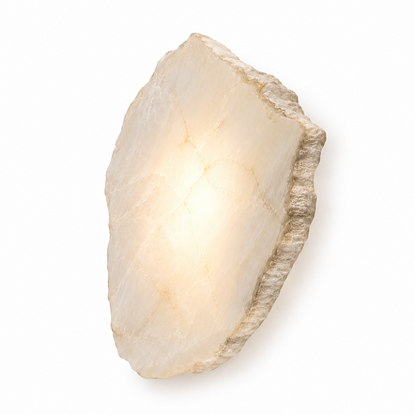 Arandela DNA Iluminação Felsen Orgânica ROCHA-ARA-ORG – LED 2W – Rocha Orgânica – Pintura