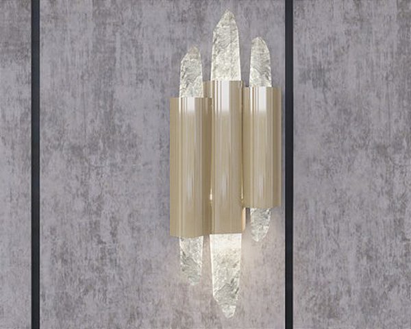 Arandela DNA Iluminação Triad QTZO-ARA-6CR – 6 Lâmpadas Mini GU10 – Quartzo – Pintura