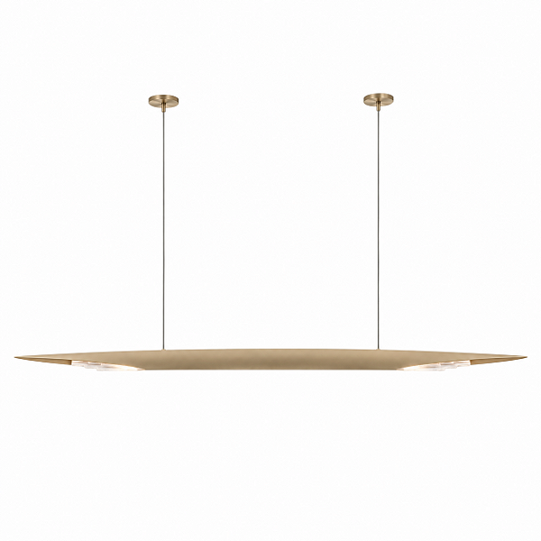 Pendente DNA Iluminação P0405 Aura – 120 cm – Rocha Selenita – Para 2 Lâmpadas Mini GU10 – Pendente 2 m