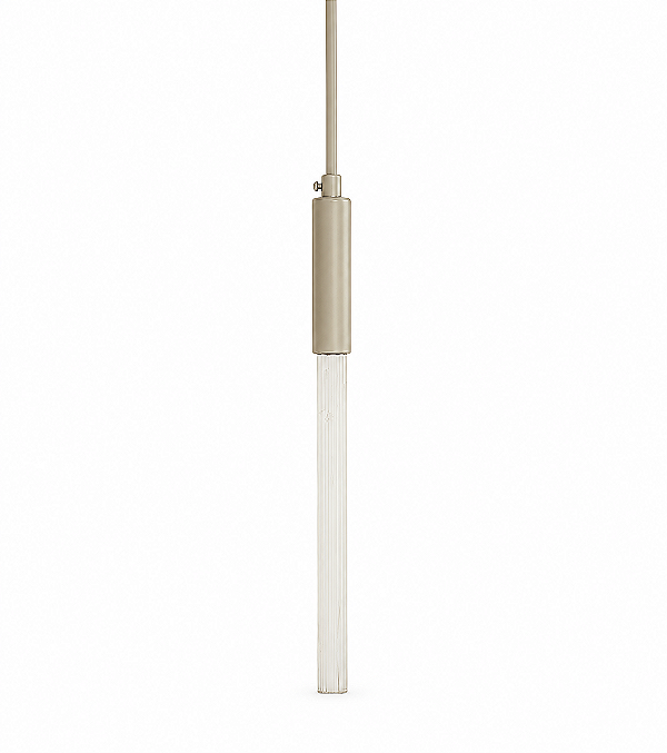 Pendente DNA Iluminação Sara PEND SARA-PEND-ROCHA – Bastão com Rocha – 1 Lâmpada G9 – Pintura