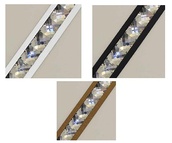 Perfil Embutir DNA Iluminação Aliança Linear Modular PERFIL-EMB-1000 – 100 cm – LED 3000K 15W