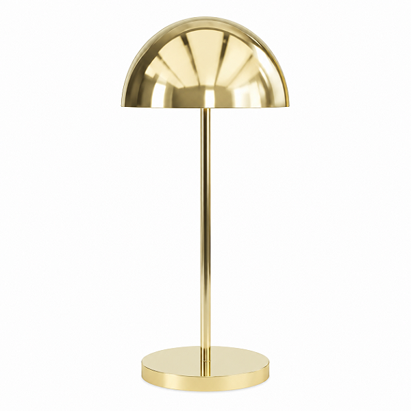 (Latão - Especiais) Abajur Mesa Golden Art Sfera M800-20LT com Cúpula Ø20cm em Latão e 2 Lâmpadas G9 47cm