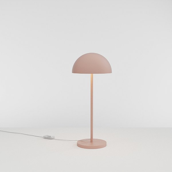 Abajur de Mesa Golden Art Sfera com Cúpula Ø20cm em Latão e 2 Lâmpadas G9 47cm M800-20LT