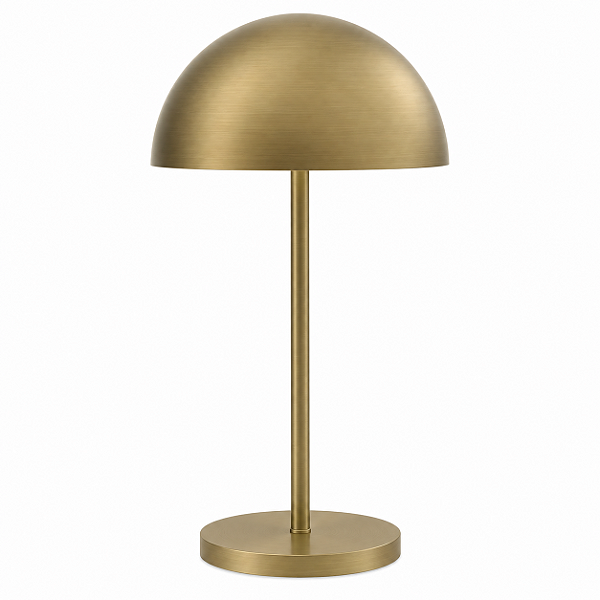 (Latão - Especiais) Abajur Mesa Golden Art Sfera M800-30LT Cúpula Ø30cm 2 Lâmpadas E27 52cm
