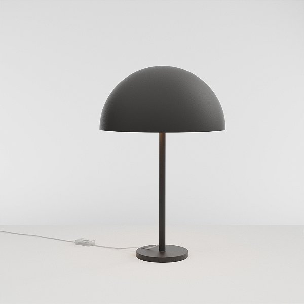 Abajur de Mesa Golden Art Sfera com Cúpula Ø35cm em Latão e 2 Lâmpadas E27 54cm M800-35LT