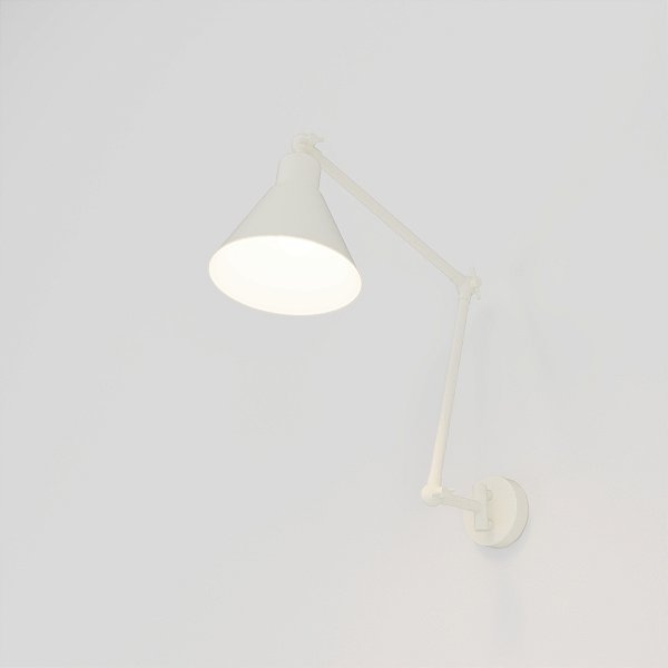 Arandela Baboo Golden Art em Latão com Braço de 30 cm, Duas Articulações e Soquete E27 P1060-30-411LT