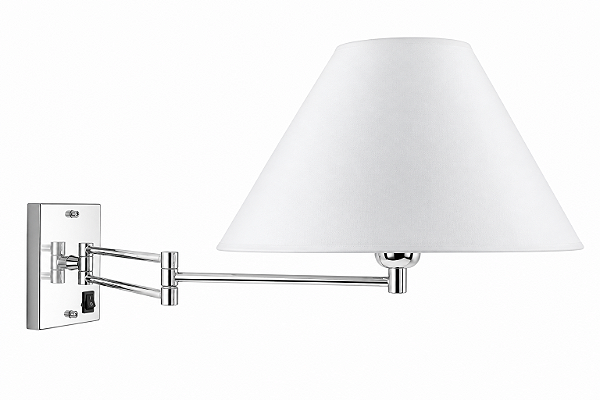 (Latão - Especiais) Arandela Braço Golden Art P930LT 3/8” com 2 Articulações e Soquete E27