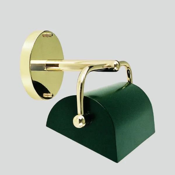 Arandela Calha Golden Art em Latão com Soquete E27 P385LT