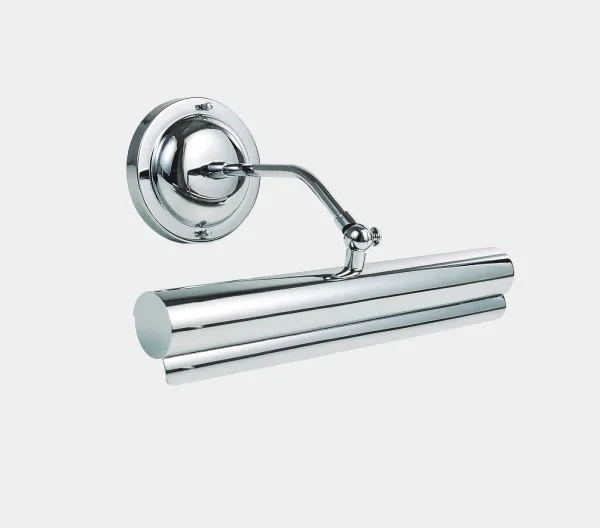 Arandela Calha Tubular Golden Art 30 cm em Latão com 2 Soquetes G9 P907LT