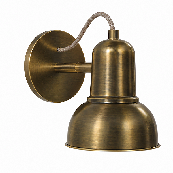 (Latão - Especiais) Arandela Escriba Golden Art P1810LT em Soquete E27 | 27 cm