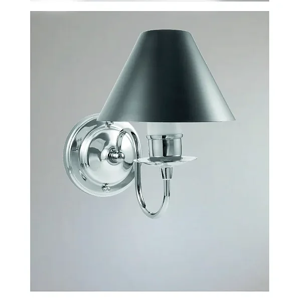 Arandela Golden Art Los Angeles com 1 Braço em Latão e Soquete E27 P319-1LT