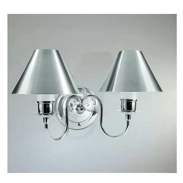 Arandela Golden Art Los Angeles com 2 Braços em Latão e 2 Soquetes E27 P319-2LT