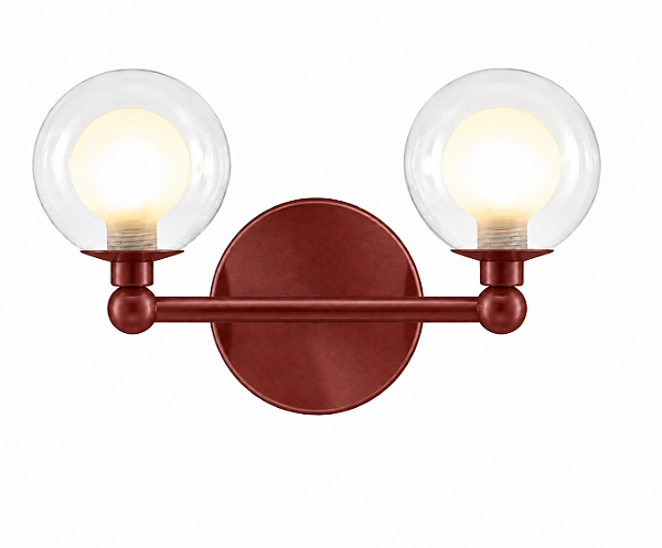 (Pintura) Arandela GRAPP 2 Soquetes G9 – Design Moderno Golden Art P2820-2PI