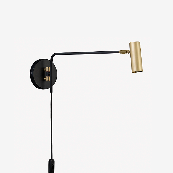 Arandela Grayce Golden Art 40 cm com Pintura e Soquete GU10 P2160-40PI