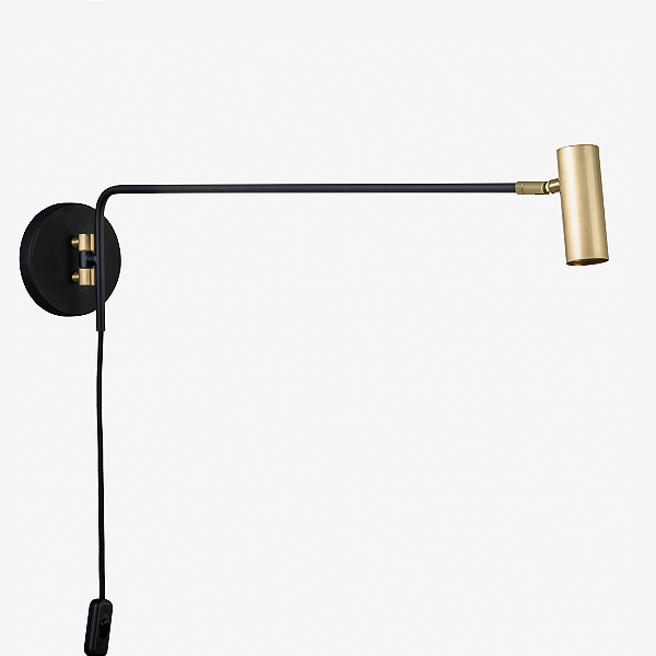 Arandela Grayce Golden Art 80 cm com Pintura e Soquete GU10 P2160-80PI