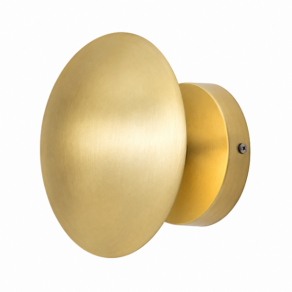 (Latão - Especiais) Arandela Movimenta Golden Art P917-25LT Ø 25 cm com Soquete G9