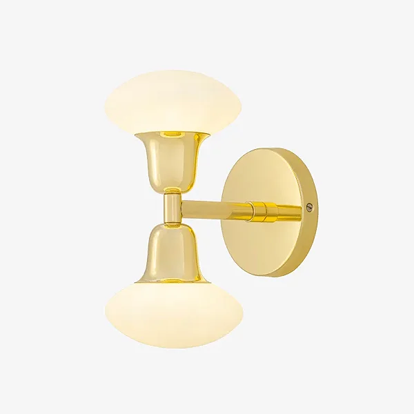 Arandela Roid Golden Art em Latão com 2 Soquetes G9 | 24 cm P2801-2LT