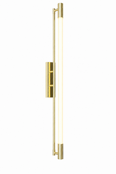(Latão - Especiais) Arandela Slim Golden Art P1900-120LT para Tubo LED 120 cm