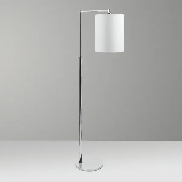 Coluna de Iluminação Golden Art Ciciliona Telescópica em Latão com Braço de 36cm Ajustável 100–165cm C228LT