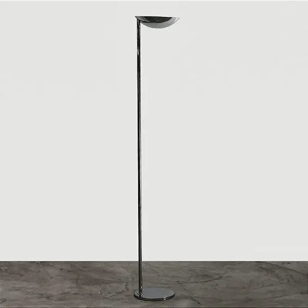 Coluna de Iluminação Golden Art Stella em Latão com Luz Indireta e Lâmpada R7s 175cm C841LT