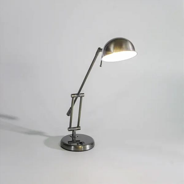 Luminária de Mesa Golden Art Danny Articulada em Latão com Lâmpada G9 Altura Média 40cm M685LT