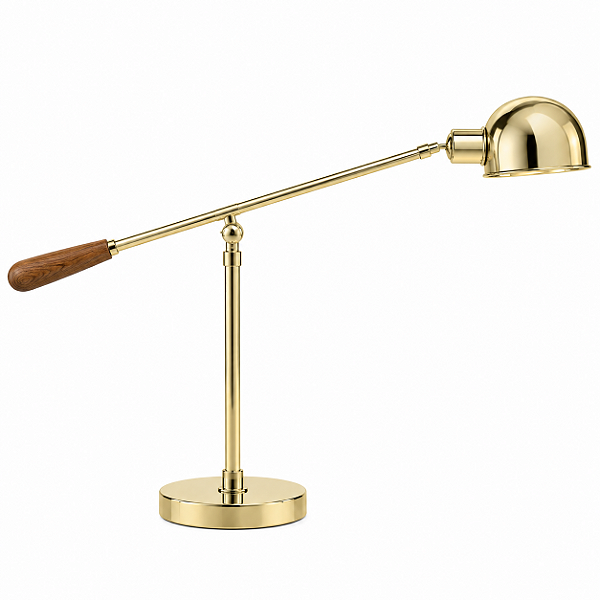 (Latão - Especia) Luminária Mesa Golden Art Work Station M207LT Articulada em Latão com Lâmpada E27 Altura Média 60cm