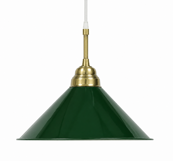 (Latão - Especiais) Pendente BILHAR Golden Art T140-1LT – Design Sofisticado