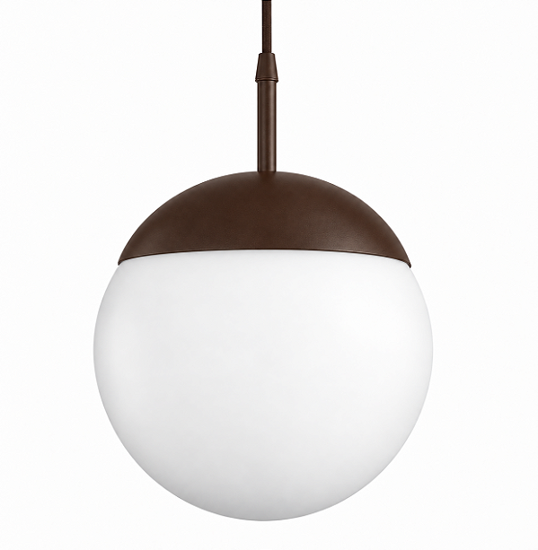 (Pintura) Pendente BOLA OPALINA Ø 25 cm Golden Art T755-25PI – Design Moderno